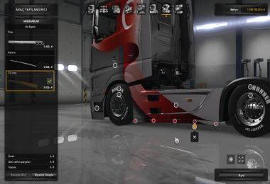 Mercedes-Benz Actros MP4 Tuned 1.28