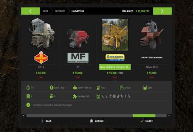 New Holland Clayson M135 v1.0