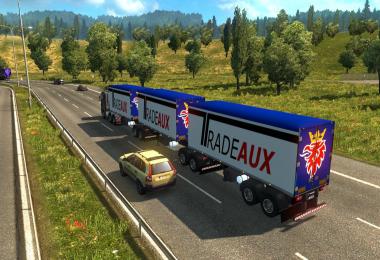 PACK CARGO DOUBLE TRAILERS ETS2 1.28