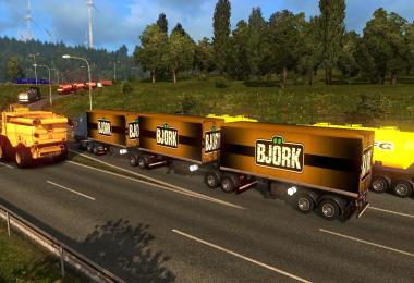 PACK CARGO DOUBLE TRAILERS ETS2 1.28