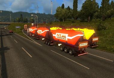PACK CARGO DOUBLE TRAILERS ETS2 1.28