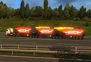 PACK CARGO DOUBLE TRAILERS ETS2 1.28