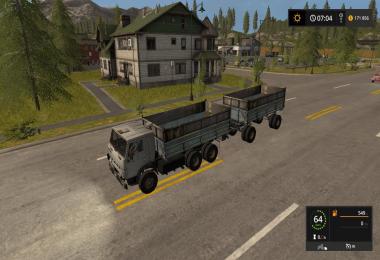 Pack Kamaz 5320 + Trailer GKB-8551 v2.0