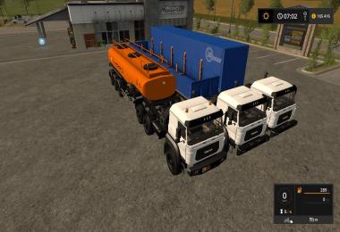 PACK URAL-M AND TRAILERS v1.0