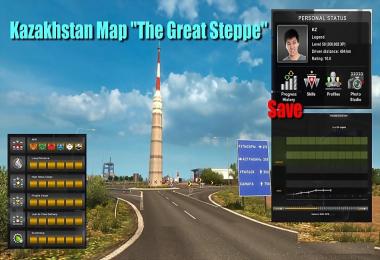 Save: Kazakhstan Map The Great Steppe v1.0