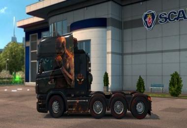 Scania RJL El Diablo Skin