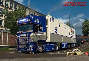 Scania RS (RJL) Blue Custom Skin Combo Pack + Accessory