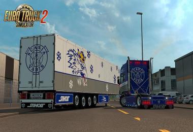 Scania RS (RJL) Blue Custom Skin Combo Pack + Accessory
