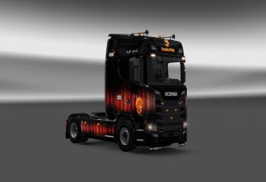 Scania S730 Asphalt Cowboys skin 1.28