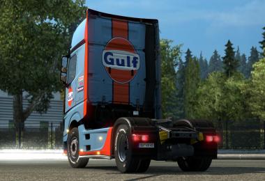 Skin Gulf for Mercedes-Benz Actros MP4 1.28.x