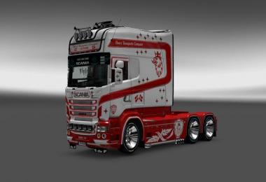 Skin Heavy Transportic Company for Scania RJL Longline
