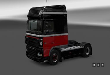 Skin J.van der Berg for DAF XF 105 1.28
