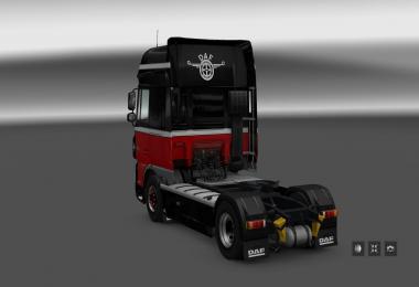 Skin J.van der Berg for DAF XF 105 1.28
