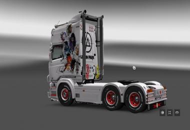 Skin LinkinPark [Tribute Chester] for Scania R (RJL)