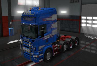 Skin Pack P. Adams for Scania R & Streamline RJL 1.28.x