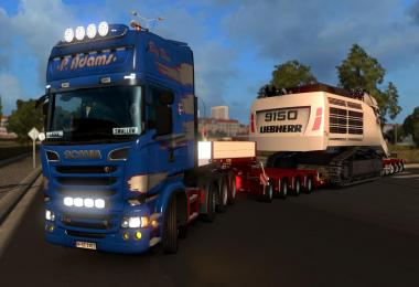 Skin Pack P. Adams for Scania R & Streamline RJL 1.28.x