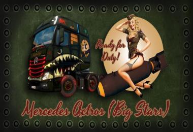 Skin Ready for Duty! Mercedes Actros (Big Stars) 1.28