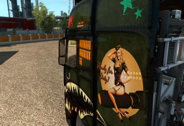 Skin Ready for Duty! Mercedes Actros (Big Stars) 1.28