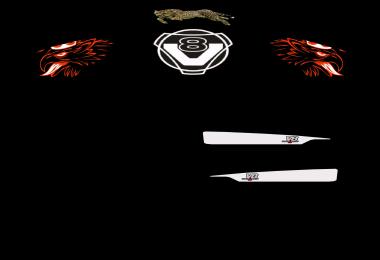 Skin + template R700 for ets2 1.28.x