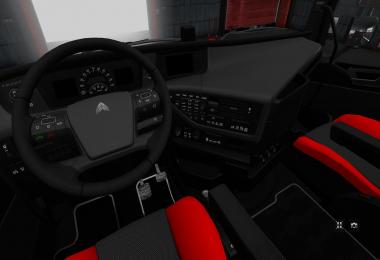 Volvo FH16 2012 Black Red Mod v1.3 1.28