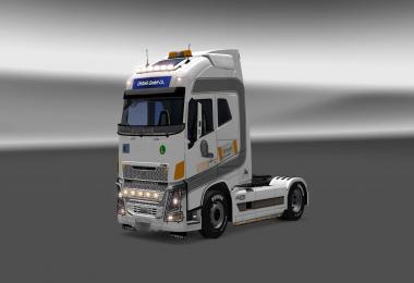 Volvo FH16 2013 Festa Logistics skin 1.28
