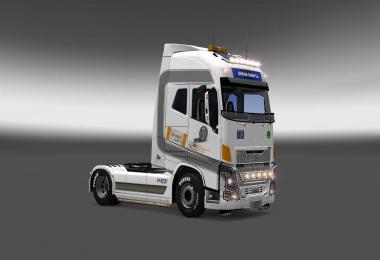 Volvo FH16 2013 Festa Logistics skin 1.28