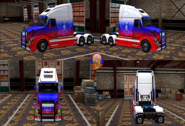Volvo VNL670  Russia Combo Skin Packs 1.28.1.3s