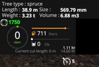 Wood Harvester Tree Info v1.0