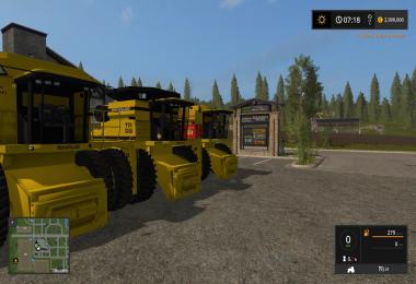 3 New Holland TR Harvesters v1.0