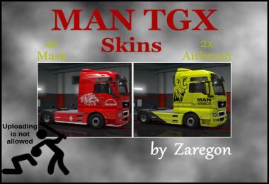 MAN TGX Skins by Zaregon 1.0