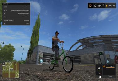 Bycicle Green Infinite Speed fs17 v1.0