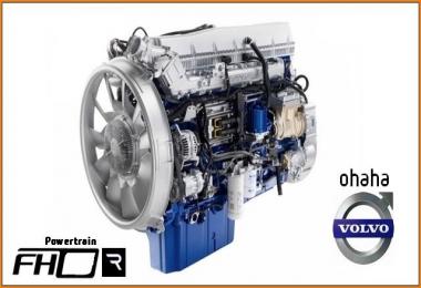 Complete powertrain D16G740R for Volvo ohaha FH 2013 1.28.x