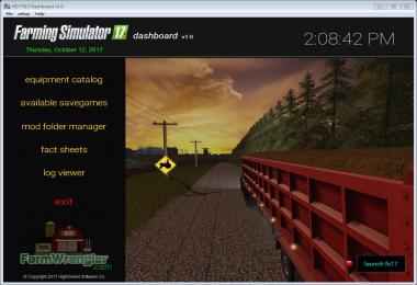 FS17 Dashboard v1.0