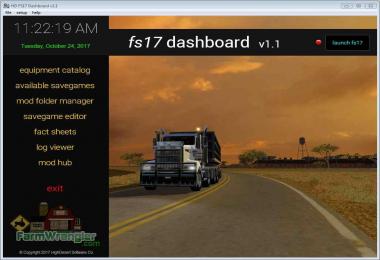 FS17 Dashboard v1.1