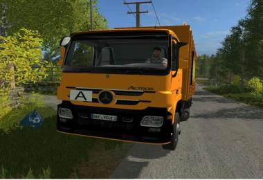 Garbage truck Mercedes Actros v1.1 Autoload