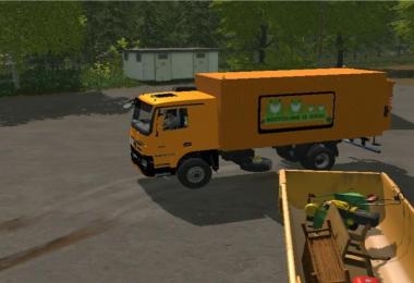 Garbage truck Mercedes Actros v1.1 Autoload