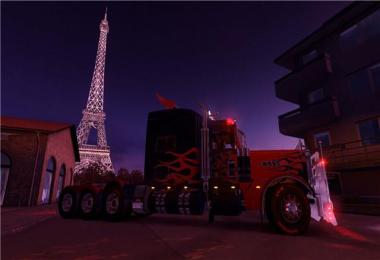 Optimus Prime Skin for Peterbilt 389 Modified v1.0