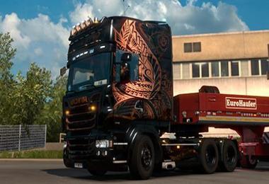 Polynesian skin Scania RJL v1