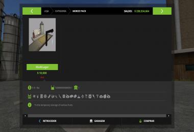 Storage with a big capacity fs 17 v1.0