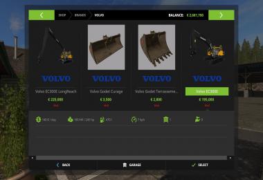 Volvo EC300E Pack v1.0