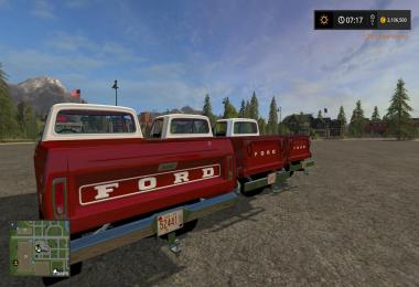 1970 Ford F-100 Triple Pack v1.0