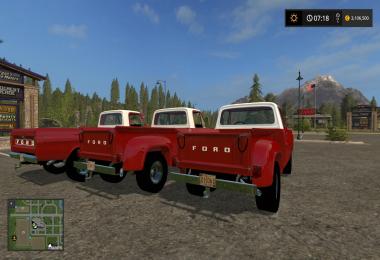 1970 Ford F-100 Triple Pack v1.0