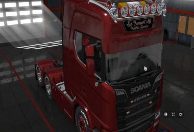 Extended Sunshield for Next gen Scania v1.0