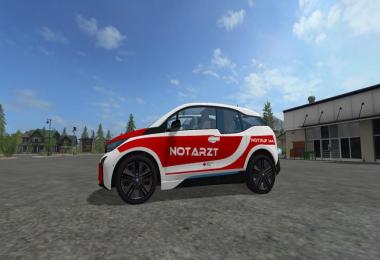 BMW I3 ambulance AT skin v1.0