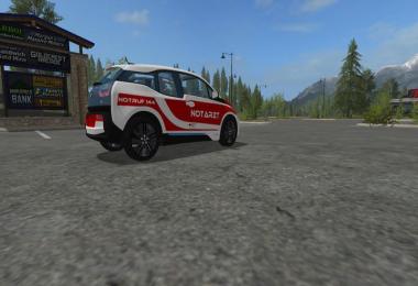 BMW I3 ambulance AT skin v1.0