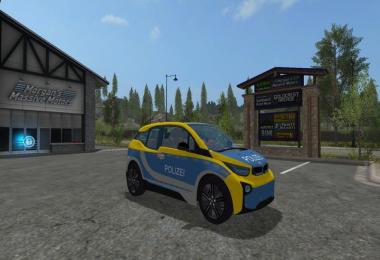 BMW I3 Autobahnplizei skin v1.0