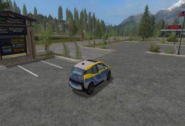 BMW I3 Autobahnplizei skin v1.0