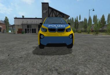 BMW I3 Autobahnplizei skin v1.0
