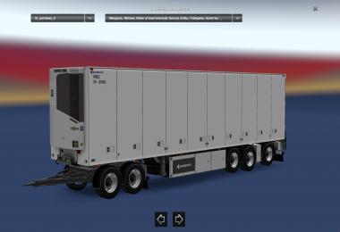 Bussbygg Euromax Nordic Trailer with dolly v1.0 1.28-1.30