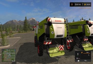 Claas Lexion 700 Series Full Pack v1.0